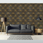 Art Deco Geometrical  Wallpaper